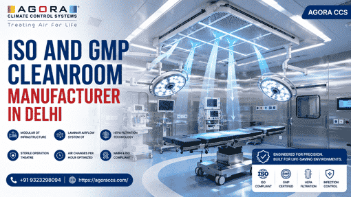 ISO and GMP Cleanroom Manufacturer in Delhi