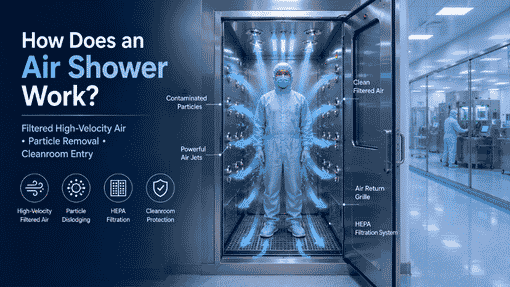 Cleanroom Air Showers