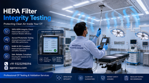 HEPA filter integrity test