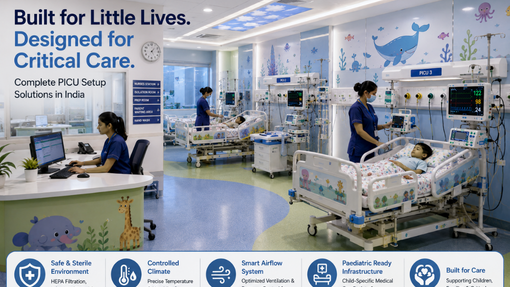 We Are the Right Partner for PICU Setup in India