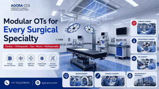 Why Choose Agora CCS as Your Modular Operation Theatre Manufacturer in India