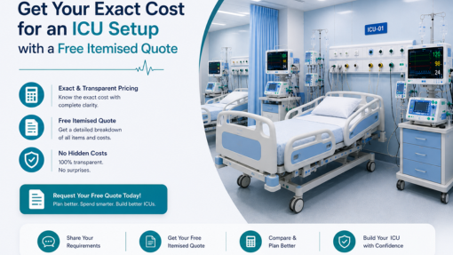 Get your exact cost for an ICU setup with a free itemised quote