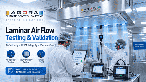 What is laminar air flow used for
