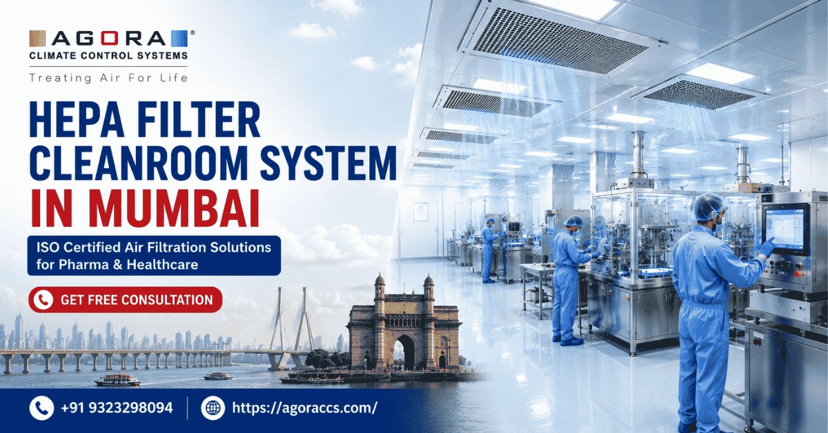 HEPA filter cleanroom system