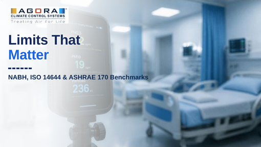 Key air quality limits an expert validates in hospital HVAC systems
